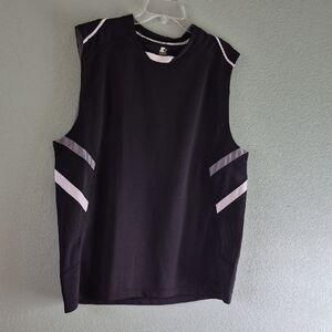 Men's Black Athletic Tank Top